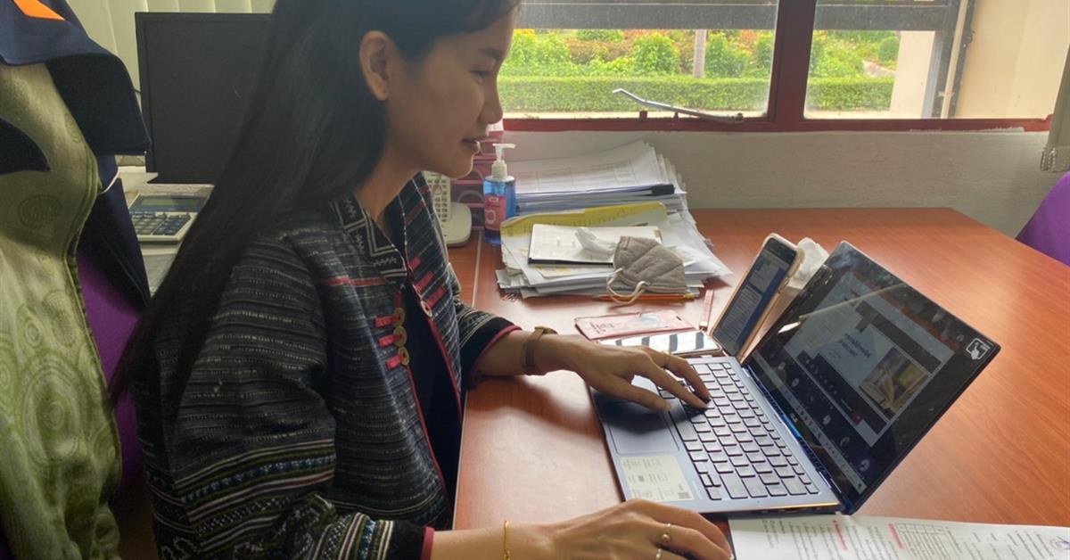 กองกลาง มหาวิทยาลัยพะเยา จัดโครงการ Smart System อบรมบุคลากรเรียนรู้ระบบสารบรรณอิเล็กทรอนิกส์ ผ่านระบบ Microsoft Team